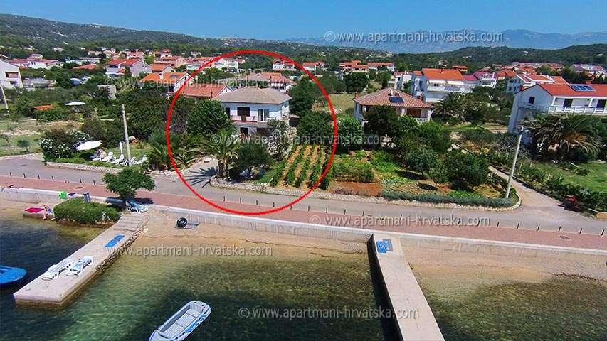 Apartmani Vesna Ferienwohnung Rab  Barbat  Kroatien